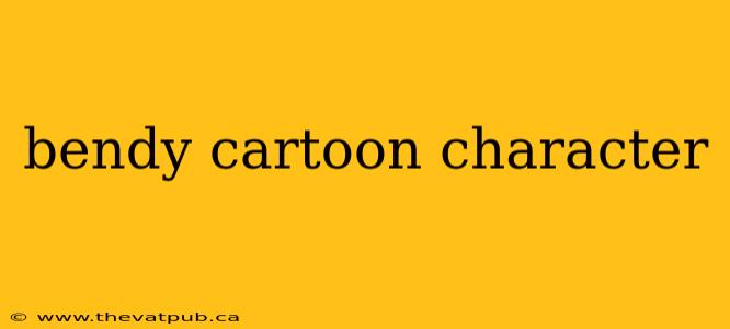 bendy cartoon character