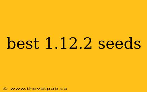best 1.12.2 seeds