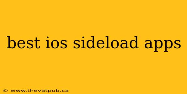 best ios sideload apps
