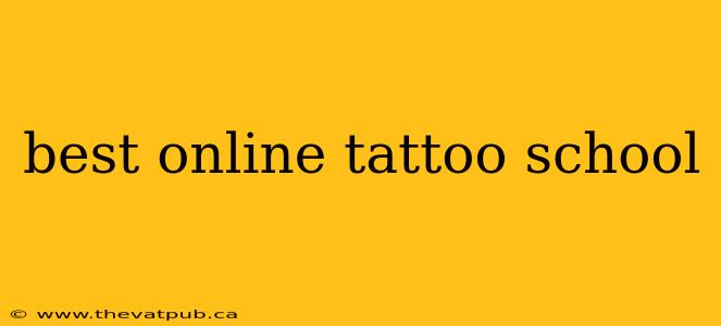 best online tattoo school