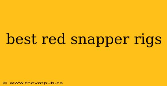 best red snapper rigs