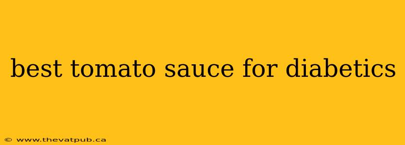 best tomato sauce for diabetics