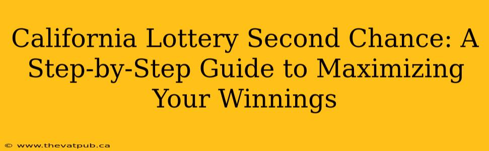 California Lottery Second Chance: A Step-by-Step Guide to Maximizing Your Winnings