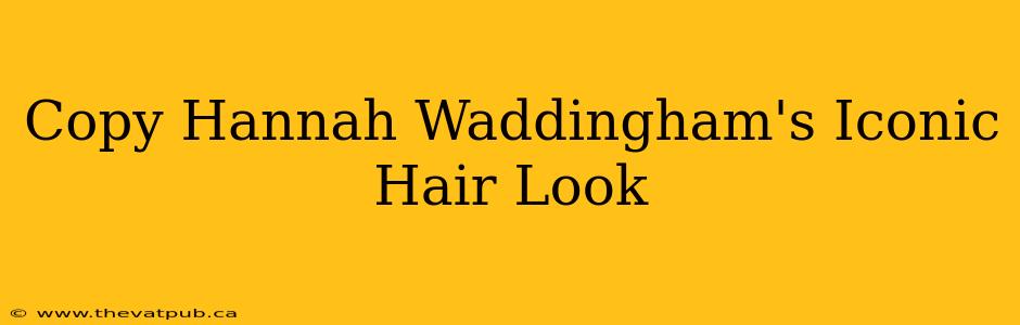 Copy Hannah Waddingham's Iconic Hair Look