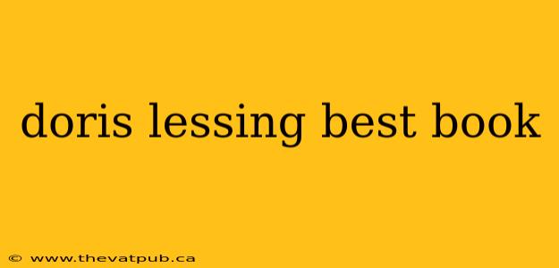 doris lessing best book
