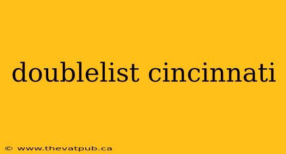 doublelist cincinnati