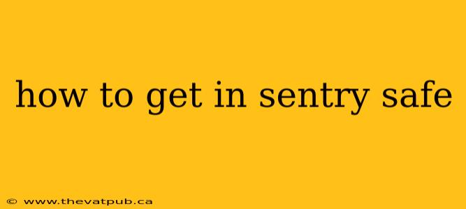 how to get in sentry safe