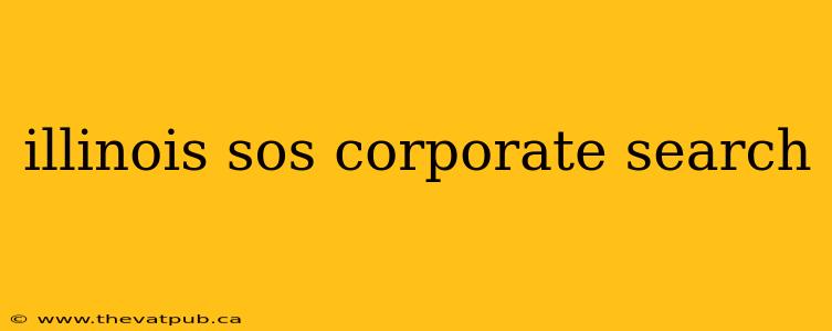 illinois sos corporate search