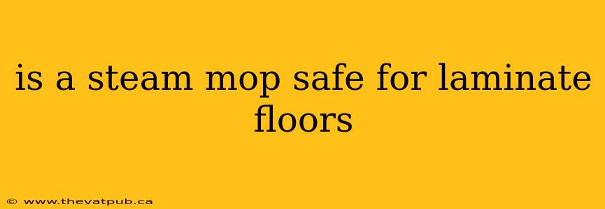 is a steam mop safe for laminate floors
