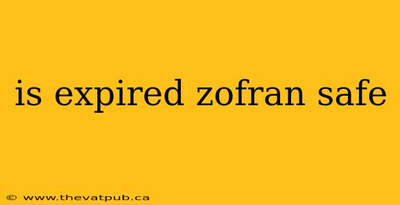 is expired zofran safe