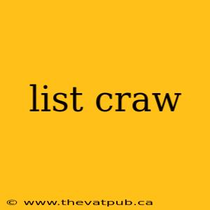 list craw