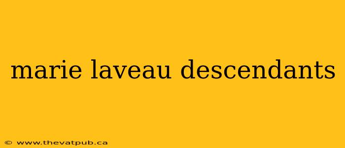 marie laveau descendants