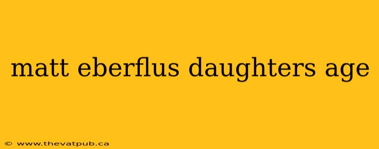 matt eberflus daughters age
