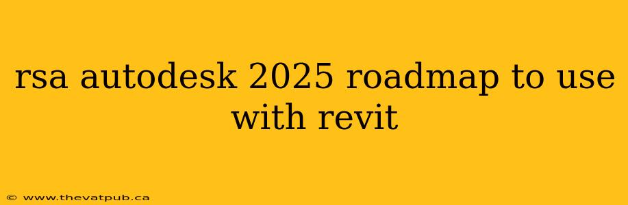 rsa autodesk 2025 roadmap to use with revit