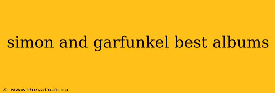 simon and garfunkel best albums