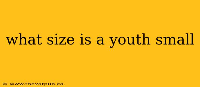 what size is a youth small