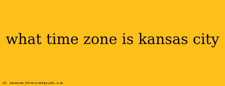 what time zone is kansas city