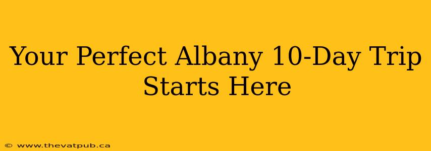 Your Perfect Albany 10-Day Trip Starts Here