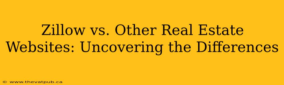 Zillow vs. Other Real Estate Websites: Uncovering the Differences